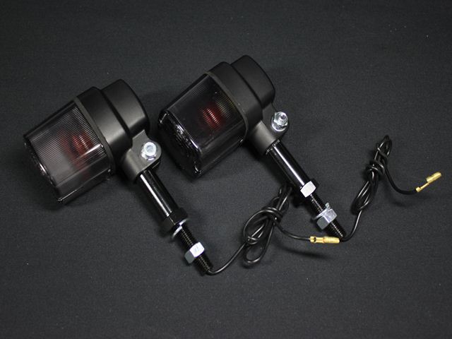 ヨーロピアン ウィンカー　角型/ブラック/スモーク