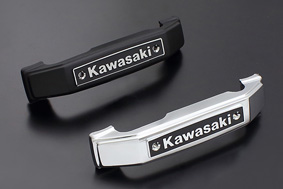 Kawasakiタイプ ステムエンブレム <ブラック>