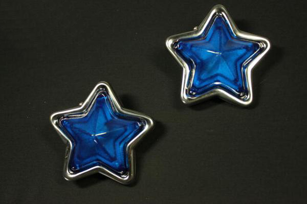 星型　マーカーランプ　ブルー