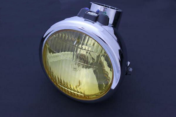 ＡＰＥ５０　純正タイプイエローヘッドライト　エイプ５０