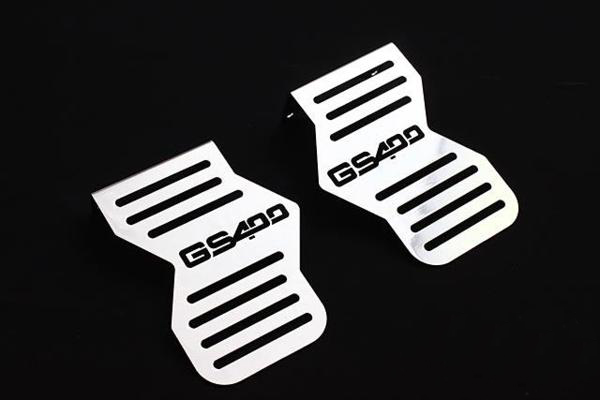 ＧＳ４００ メッキ ロゴイリ キャブサイド カバー（ＧＳ４００ロゴ）