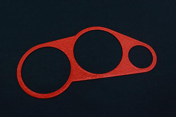 ＣＢＲ４００Ｆ チヂミ塗装 メーターパネル 赤