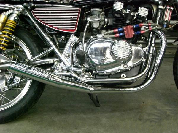 ＧＳ４００　エルサウンド　ＮＯＩＳＥ　マフラー　メッキ