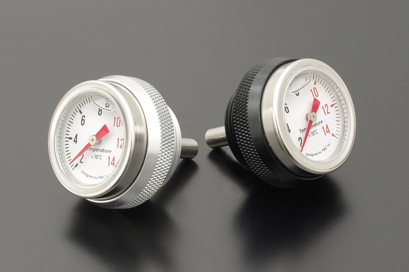 エンジンサーモゲージ (ブラック)