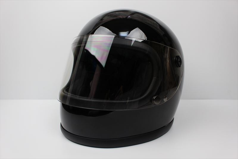 ビンテージフルフェイスヘルメット ７０Ｓ　ブラック
