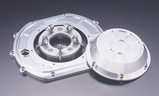 BILLET クラッチカバー (シルバー)