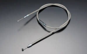 ステンメッシュクラッチワイヤー (Z1R系コンチハンドル仕様 ワイヤー長111cm)