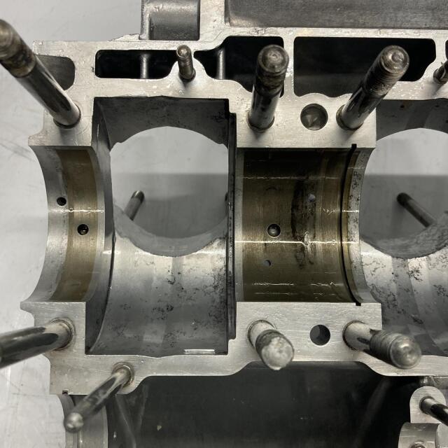 KAWASAKI 500SS クランクケース、上下 カワサキ