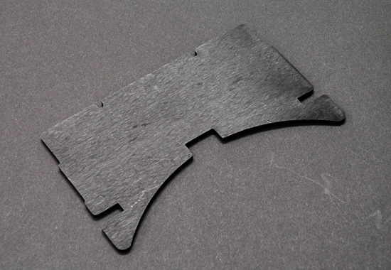 復刻ヘッドライトケースマウントナット左（クランプ付）