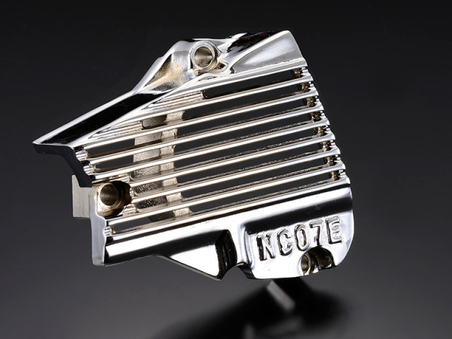 NC07クラッチカバー&スプロケカバーセット　ブラック