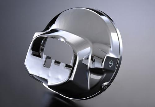 CBX400F 完全復刻ヘッドライトケース　メッキ