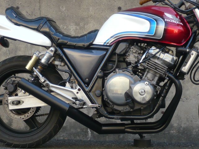 HONDA CB400SF R/S NC31 ショート管 ブラック マフラー 