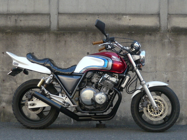 HONDA CB400SF R/S NC31 ショート管 ブラック マフラー