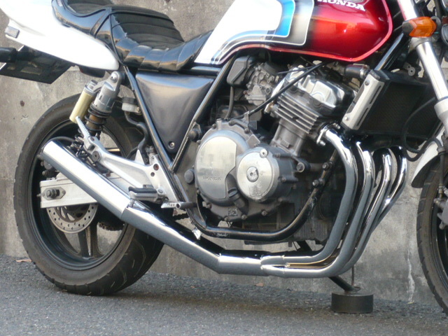 HONDA CB400SF R/S NC31 ショート管 メッキ マフラー