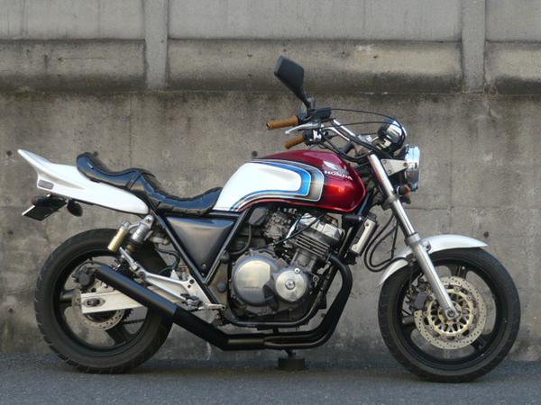 HONDA CB400SF R/S NC31 ミドル管 50.8π 黒 マフラー