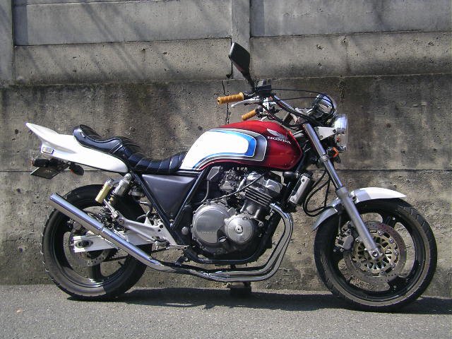 ＮＣ３１　豪　マフラー　メッキ　アウター　/ CB400SF 50.8π鉄