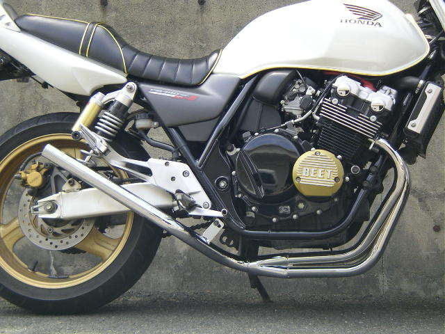 CB400SF VTEC NC39 ミドル管 メッキ マフラー