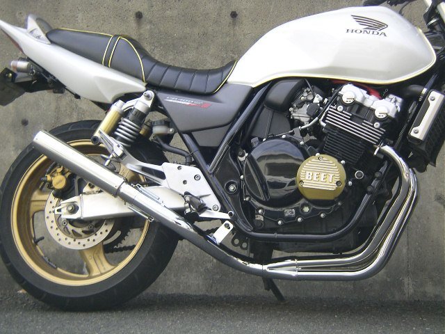 CB400SF VTEC NC39  ４-１管 ALサイレンサー 50.8π メッキ マフラー