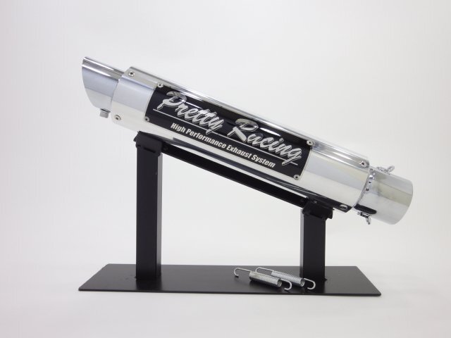 ホーネット250 ステンレスサイレンサー&中間パイプセット ホーネット250 4-1管 ALサイレンサー 50.8π ブラック マフラー