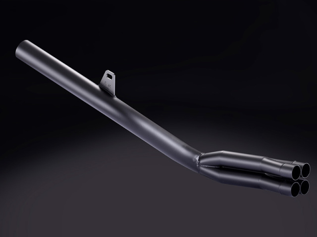 ワルツ機械ゼファー400テールパイプブラック