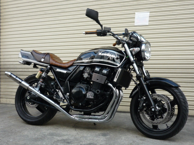 ZRX400/2 ～97 分割式 42.7π (極) メッキ マフラー