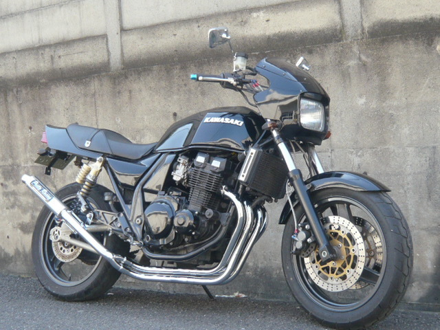 ZRX400/2 ~97 分割式 42.7π (改) マフラー ZRX400/2 ~97 分割式 42.7π (改) マフラー