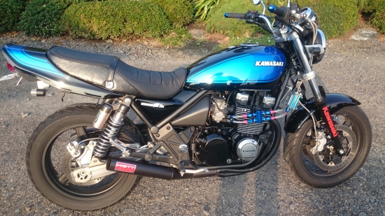 ゼファー400χ ミスティ管＜BK＞