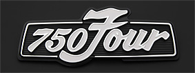 ■750FOURサイドカバーエンブレム (CB750K3-K6用)