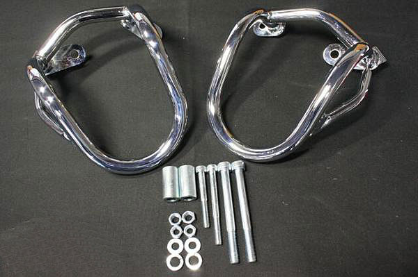 ゼファー４００/X  極太メッキ エンジンガード