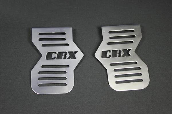 ＣＢＸ４００Ｆ ロゴイリ メッキ キャブサイド カバー（ＣＢＸロゴ）