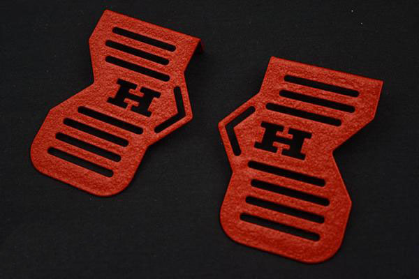 ＣＢＸ４００Ｆ ちぢみ塗装  キャブサイド カバー（Ｈマーク） (レッド）