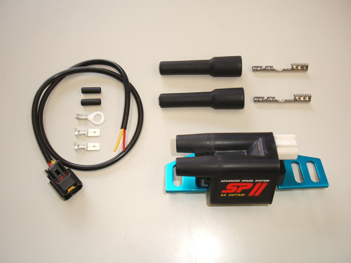 ASウオタニ SP?Uハイパワーコイル(汎用、プラグコードコネクター、１次コネクター付)　2P