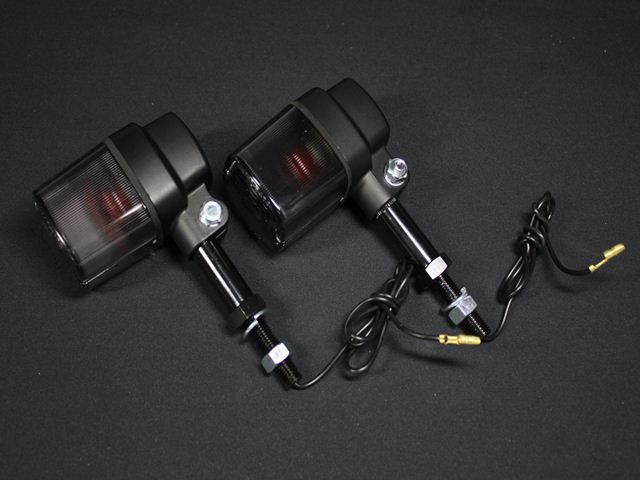 ヨーロピアン ウィンカー　角型/ブラック/スモーク