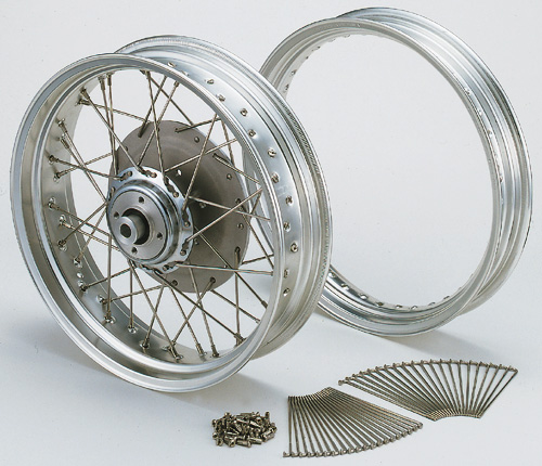 DID ポリッシュE型アルミリム (リア用・リムサイズ4.00-18)