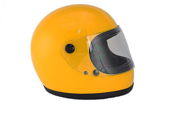 ビンテージフルフェイスヘルメット 70S イエロー