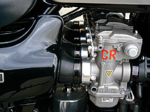 Z1/Z2 CRキャブ用エアクリーナーボックスアダプター