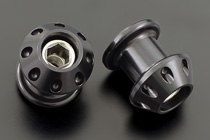 リアサスマウントフック (ブラック)