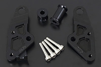 ■BILLET エンジンマウントシリーズ (Z1/Z2用 リアマウントセット・ブラック)