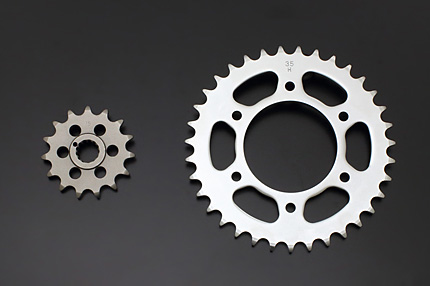 ■630スチール ドリブンスプロケット 33T (リアディスクハブ用)