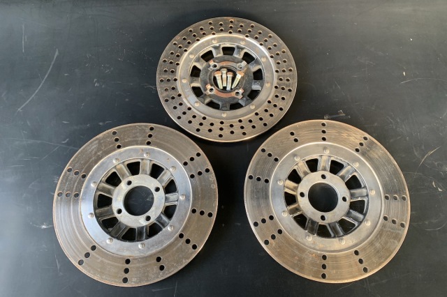 KAWASAKI Z1R Z1000MK2 KZ1000 KZ900 フロント、リア　ブレーキディスク SET