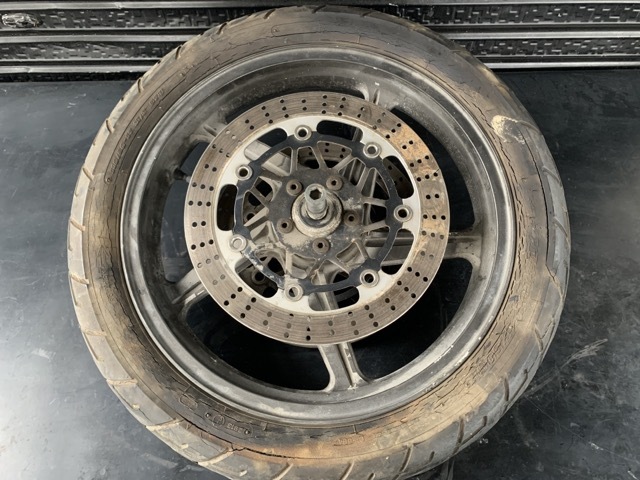 カワサキ純正　ゼファー400  フロント　ホイール　J17×MT2.50 カワサキ純正 ゼファー400 フロント ホイール J17×MT2.50 楽天