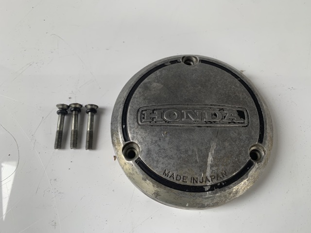 HONDA CL360 ポイントカバー ホンダ [A-231004-21-11-CL_RD] HONDA CL360 ポイントカバー