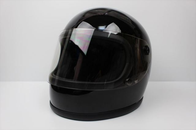ビンテージフルフェイスヘルメット ７０Ｓ　ブラック