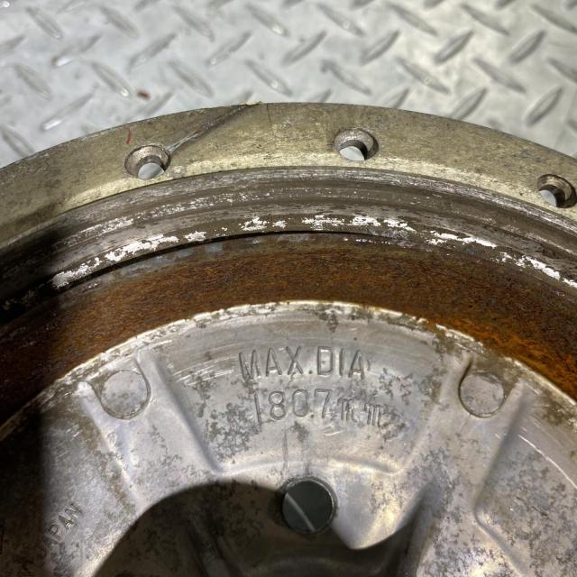 SUZUKI GT380 リアホイール ハブ スズキ [M-250428-47] SUZUKI GT380 リアホイール ハブ スズキ