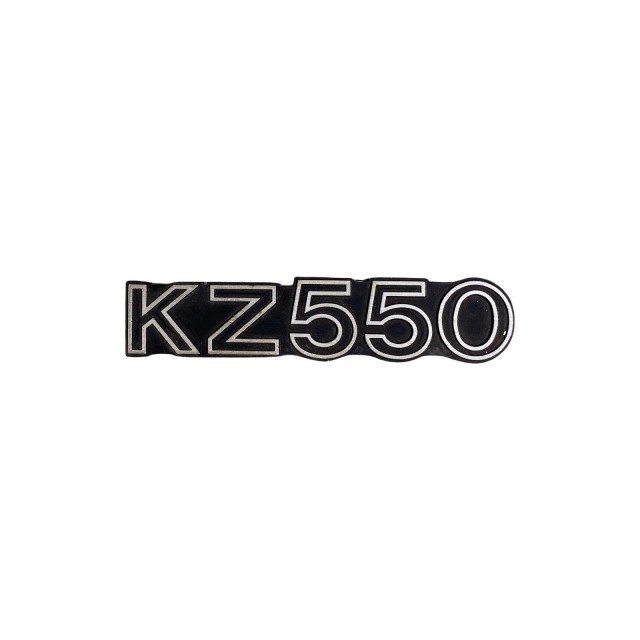 KAWASAKI KZ550 サイドカバーエンブレム 片側 カワサキ