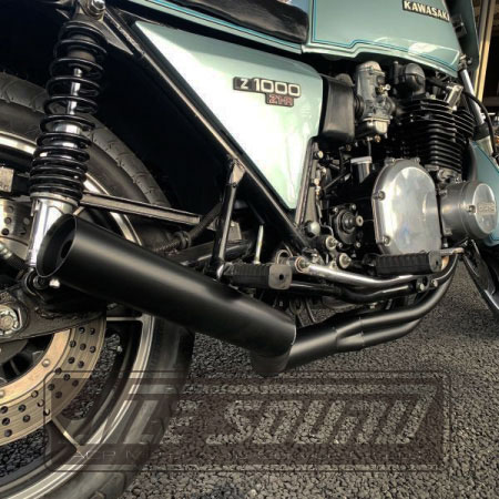 Z1R エルサウンド ショート管 ブラック マフラー