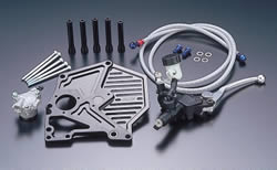 BILLET フルカバータイプ 油圧クラッチボードのみ (ブラック) 【Z1/Z2,Z750-1000 ('72-'80)】