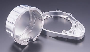BILLET ジェネレーター（ダイナモ）カバー (シルバー)