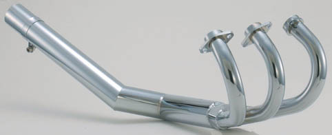 SUZUKI GT380　 集合チャンバー　[メッキタイプ]