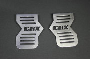 ＣＢＸ４００Ｆ ロゴイリ メッキ キャブサイド カバー（ＣＢＸロゴ）